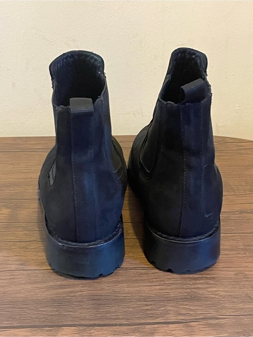 Men's Black Chelsea Boots - Classic Slip-On Style